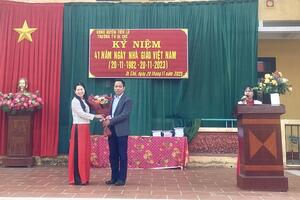 Trường Tiểu học Dị Chế long trọng Kỉ niệm 41 năm Ngày Nhà giáo Việt Nam (20/11/1982-20/11/2023)